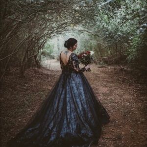 Black Zander Wedding Dress by Maggie Sottero